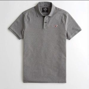 Hollister Grey Polo